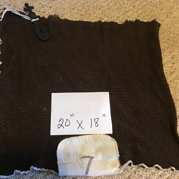 Lot of 4 Mesh Sports Bags - Mesh Laundry Bags - Sports Bags - Brown Color - Picture 9 of 9